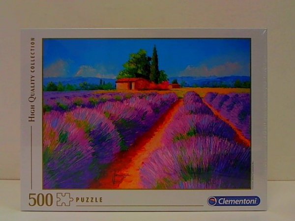 CLEMENTONI CLE puzzle 500 HQ Lavender scent 35073