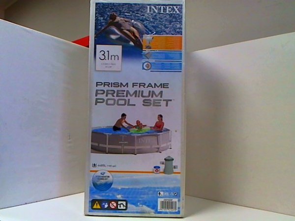 INTEX Basen stelaż.Prism 305x76/pompa 220V 26702NP