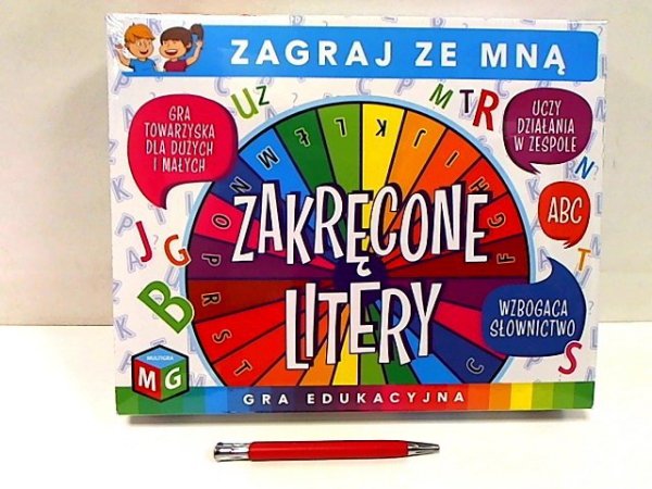 MULTIGRA Zakręcone litery 00822