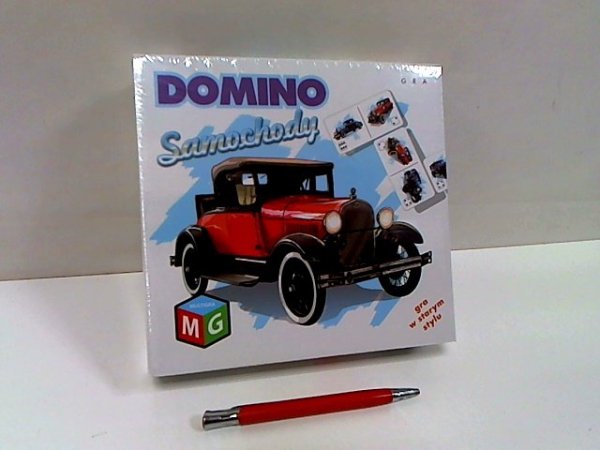 MULTIGRA Domino samochody w starym stylu 01645