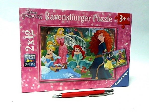 RAVENSBURGER RAV puzzle 2x12 Świat Księżniczek 07620