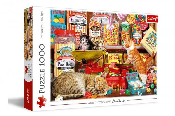 TREFL PUZZLE 1000 ArtColl Kocie słodkości 10630