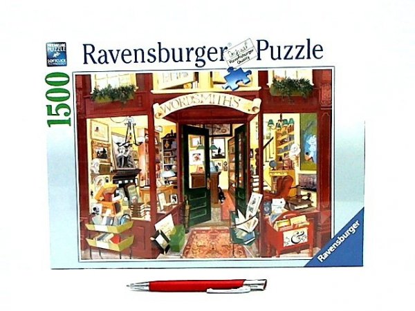 RAVENSBURGER RAV puzzle 1500 Wordsmith_s księgarnia 16821