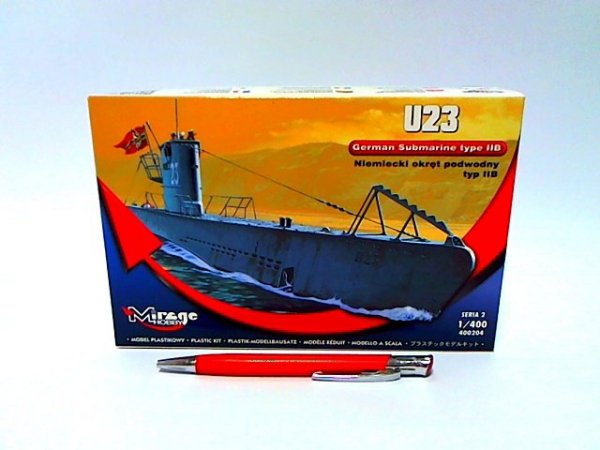 MIRAGE MODELE Mirage zest.d/sklej.U-Boot U-23 IIB S02 400204