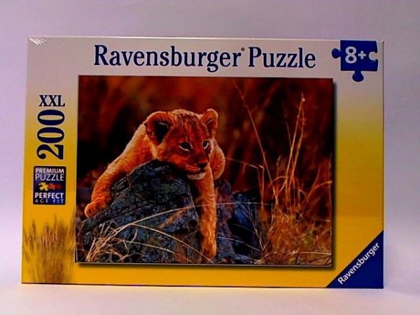 RAVENSBURGER RAV puzzle 200 XXL Mały lew 129461