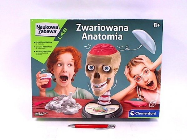 CLEMENTONI - ZABAWKI CLE Naukowa zabawa Zwariowana anatomia 50697