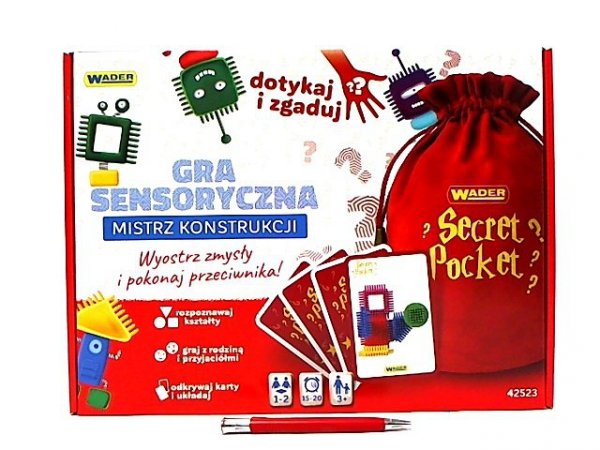 WADER WADER Gra SecretPock.Mistrz Konstr.42523