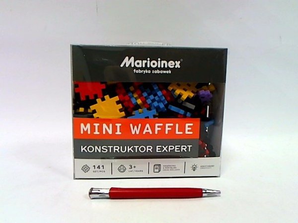 MARIOINEX Klocki wafle mini 141szt Expert 04053