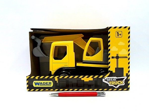 WADER WADER Tech Truck koparka w kartonie 35366 53664