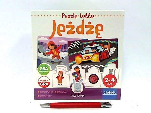 GRANNA GRA Jeżdżę - puzzle lotto 00398 03987