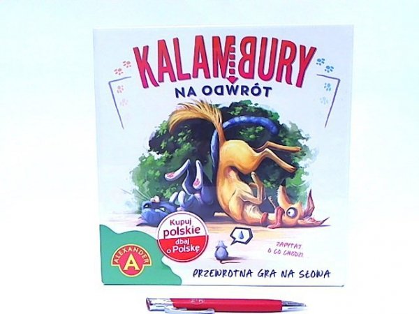 ALEXANDER Kalambury na odwrót-wersja familijna 25187