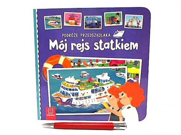 AKSJOMAT Podróże przedszkolaka Mój rejs statkiem 32137