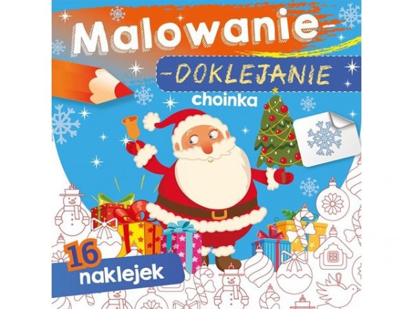 SKRZAT-WYDAWNICTWO Malowanie Doklejanie Choinka 58.11.13.0 71528