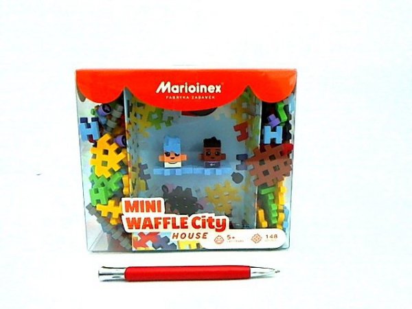 MARIOINEX Klocki wafle mini 148szt Dom 04152