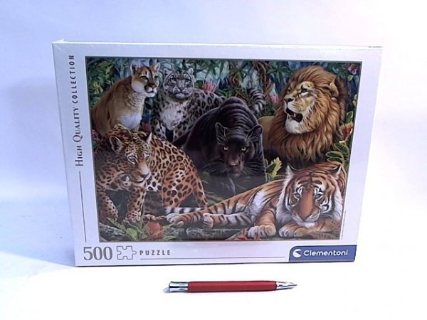 CLEMENTONI CLE puzzle 500 HQ Wild Cats 35126