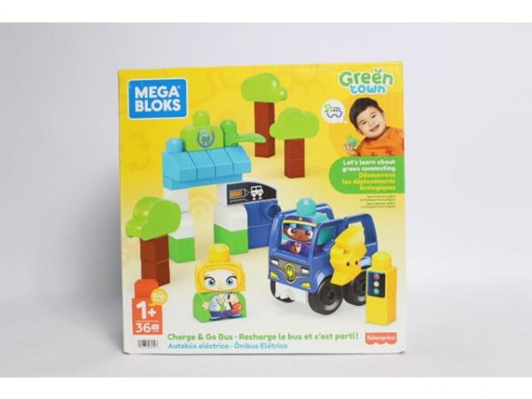 MATTEL MEGA BLOKS autobus zest klocków EKO HDX90 /1