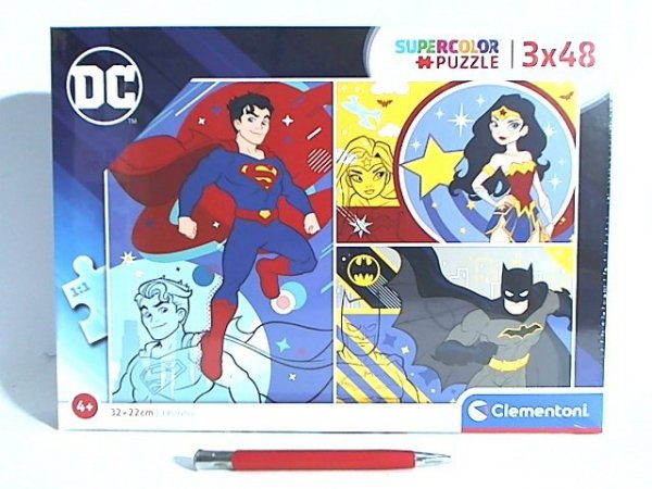 CLEMENTONI - PUZZLE CLE puzzle 3x48 SuperKolor Dc Comics 25272