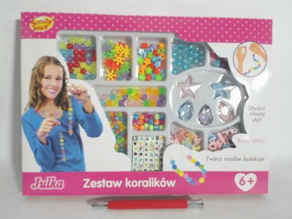 ANEK - SMILY PLAY Zestaw koralików pud.SmilyPlay SP83789 37891