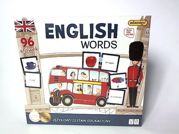 ADAMIGO Językowy zestaw edukacyjny English words 07622