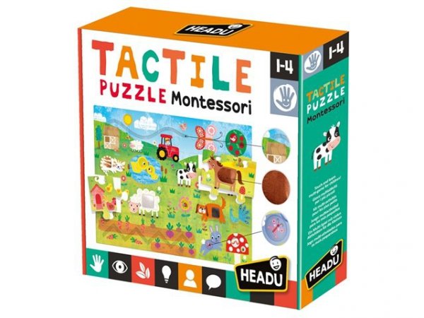 HEADU HEADU Montessori puzzle sensoryczne 23592