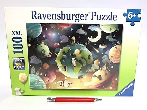 RAVENSBURGER RAV puzzle 100 XXL Kosmiczny plac zabaw 12971