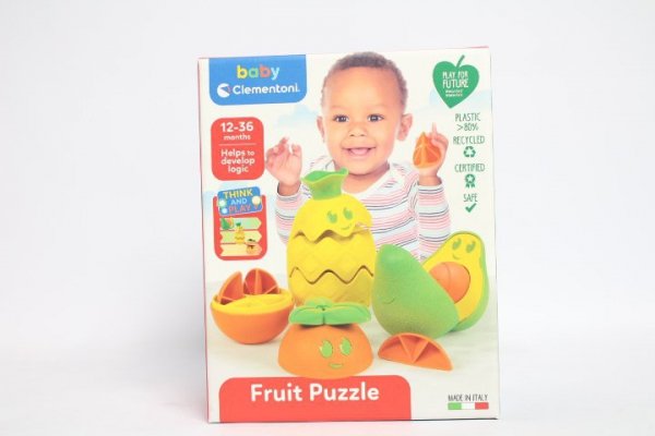 CLEMENTONI - ZABAWKI CLE BABY Owoce zabawka logiczna 17719