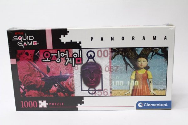 CLEMENTONI - PUZZLE CLE puzzle 1000 Panorama Netflix SquidGame 39694