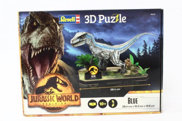 REVELL - CARRERA REVELL puzzle 3D Jurassic World Blue 00243