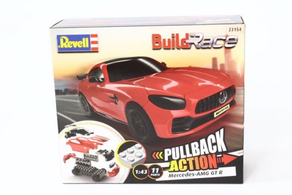 REVELL - CARRERA REVELL Mercedes-AMG GT red do budowania 23154