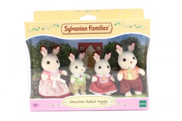 EPOCH - SYLVANIAN FAMILIES SYLVANIAN Rodzina królików z czekol.uszkami 05655