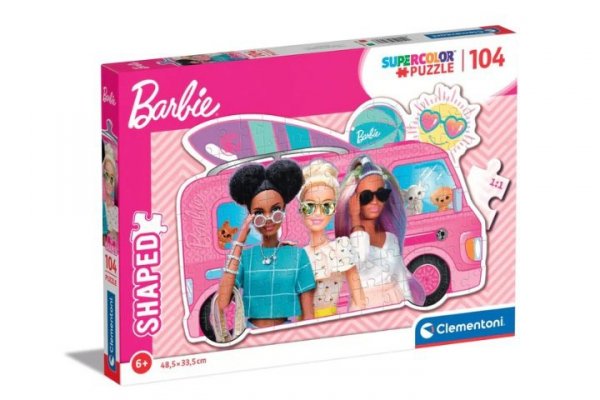 CLEMENTONI - PUZZLE CLE puzzle 104 Shape Barbie 27162