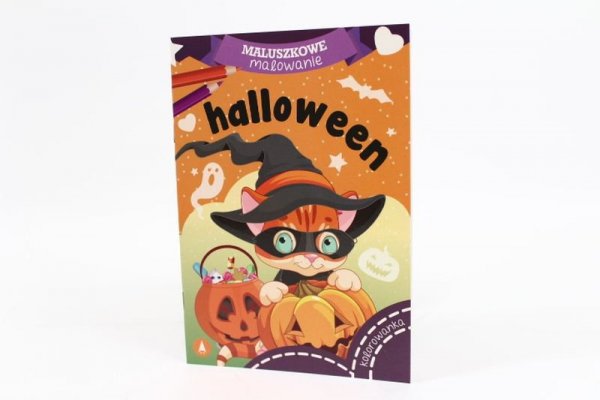 SKRZAT-WYDAWNICTWO Maluszkowe malow.Halloween 74215 