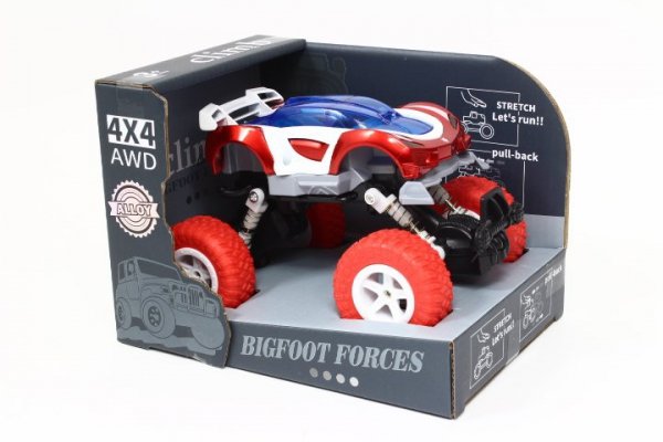 MZ-IMPORT Auto metal 4X4 resorowane 6168-13 09875