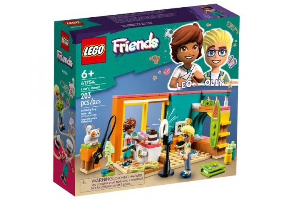 LEGO LEGO FRIENDS 6+ Pokój Leo 41754