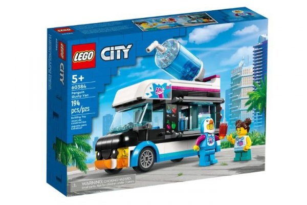 LEGO *****LEGO CITY 5+ Pingwinia furgon.z slushem 60384