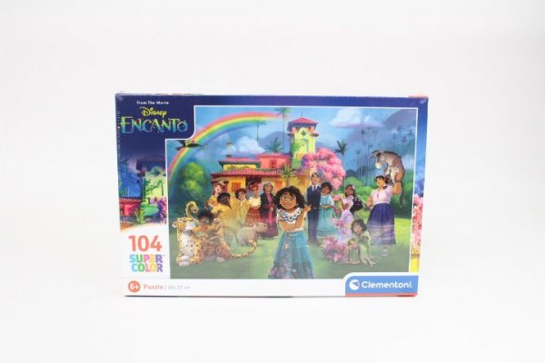 CLEMENTONI - PUZZLE CLE puzzle 104 SuperKolor Disney Encanto 25746