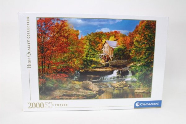 CLEMENTONI CLE puzzle 2000 HQC Glade Creek Grist Mill 32574