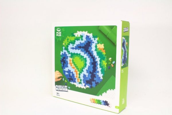 DANTE Plus-Plus Puzzle By Number Ziemia 800el 3914