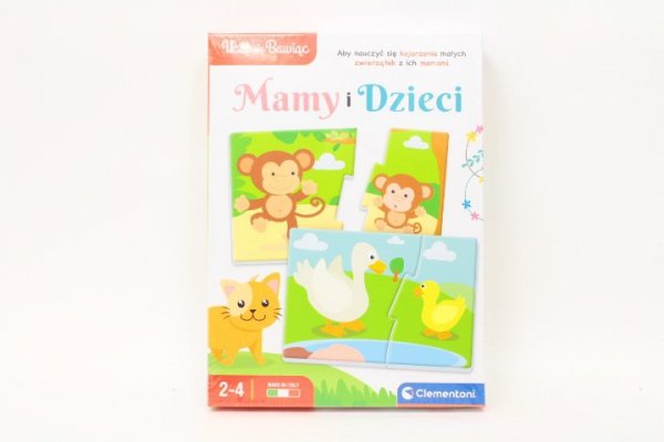 CLEMENTONI - ZABAWKI CLE Uczę się bawiąc! Mamy i dzieci 50763