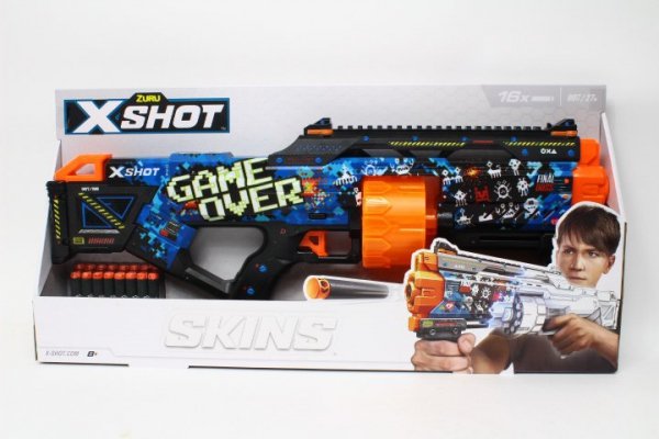 ZURU ZURU X-SHOT Skins Last wyrzutnia16st 36518A
