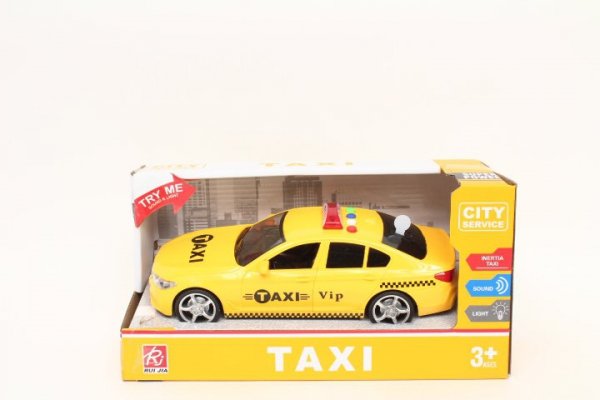 MAKSIK Auto taxi w pudełku św/dźw RJ3371 93911