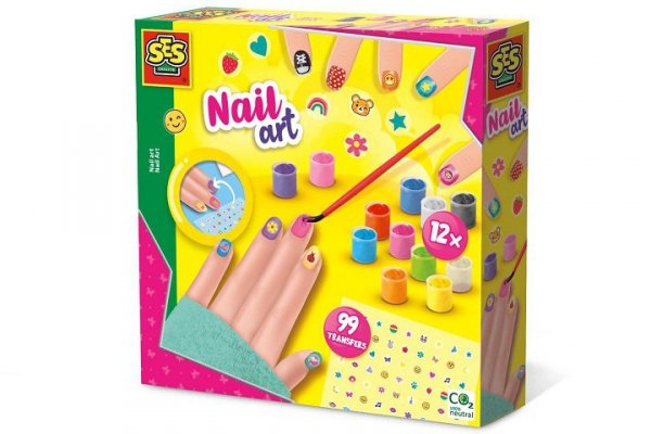 SES CREATIVE SES Zdobienie paznokci z naklejkami 14159 41592