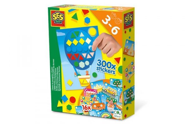 SES CREATIVE SES Figury geometryczne do wyklejania 14839 48393