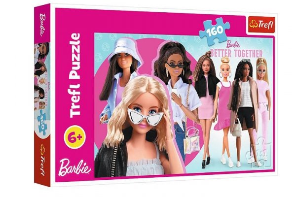 TREFL PUZZLE 160 Barbie i jej świat /Mattel 15419