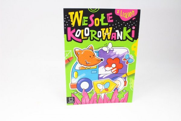 AKSJOMAT Wesołe kolorowanki z liskiem 37453