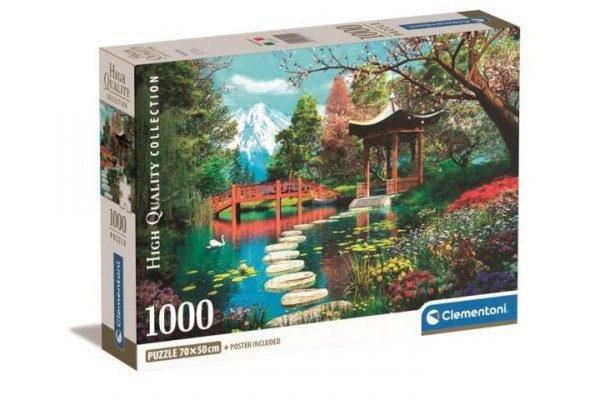 CLEMENTONI CLE puzzle 1000 Compact Fuji Garden 39910