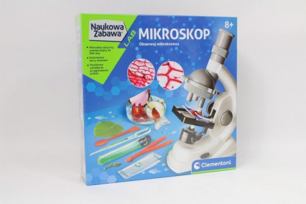 CLEMENTONI - ZABAWKI CLE Naukowa zabawa Doświadczenia z mikrosk.50806