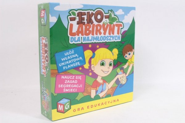 MULTIGRA Eko labirynt dla najmłodszych - gra edukac 00631