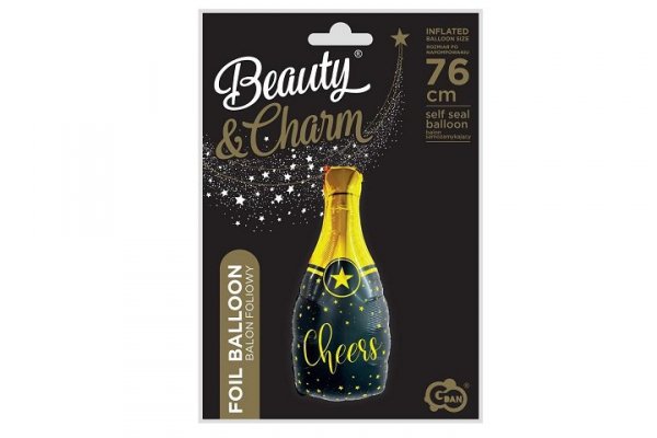 GODAN Balon foliowy B_C Szampan Cheers PF-BFCH 85492