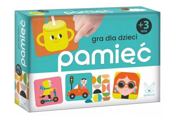 KANGUR - GRY Gra dla dzieci Pamięć 3+ 40315